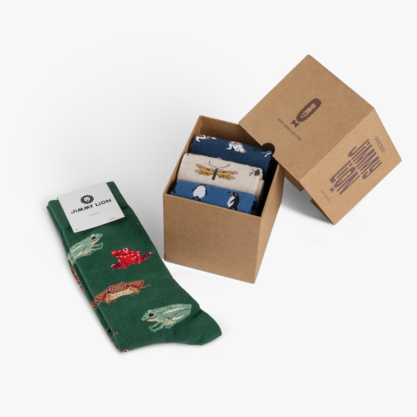 Animal Patterns Pack 4 pares - Various