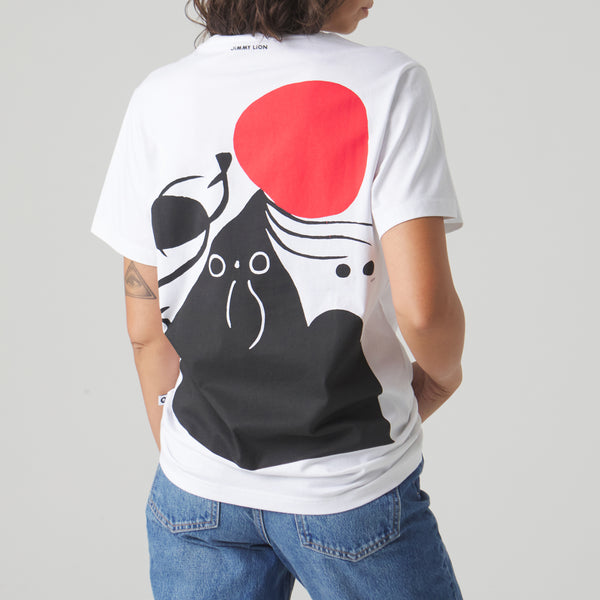 Miro Woman in Front of the Sun I Tee - Blanco