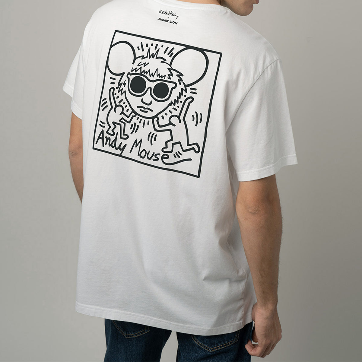 Andy Mouse Tee - White
