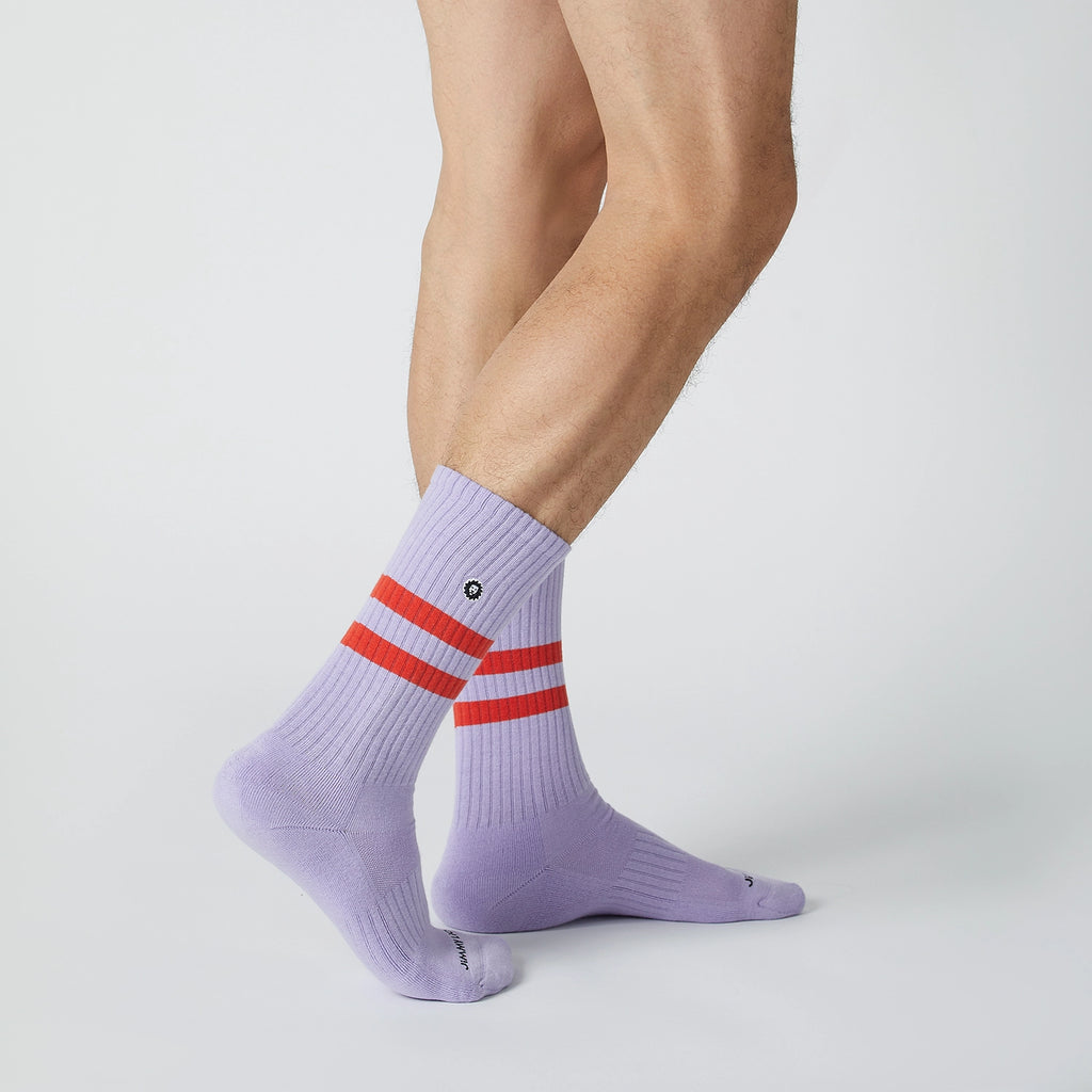 Athletic Essentials Stripes - Lilac