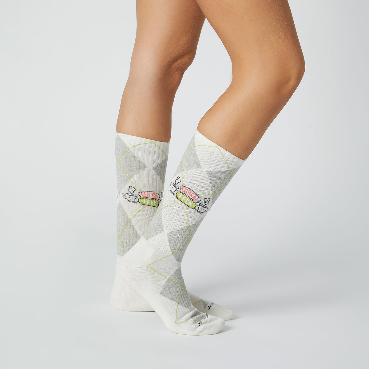 Athletic Friends Central Perk - White Grey