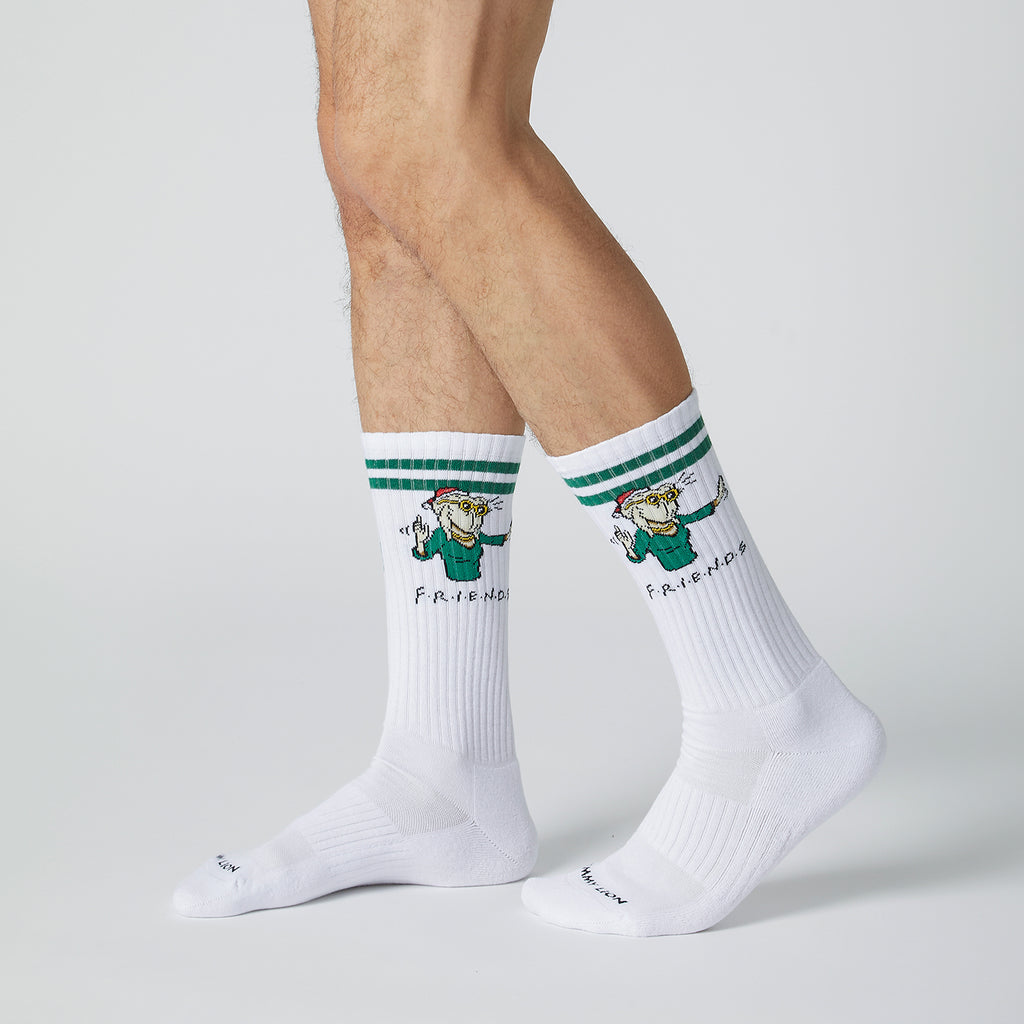 Athletic Friends You Love Me - White