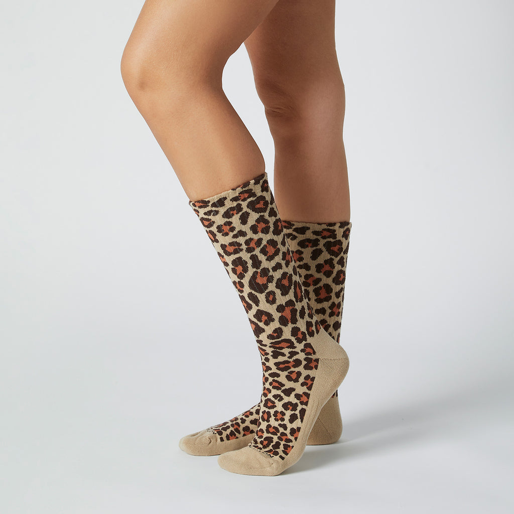Leopard Print Boxer Shorts & Socks Bundle - Various