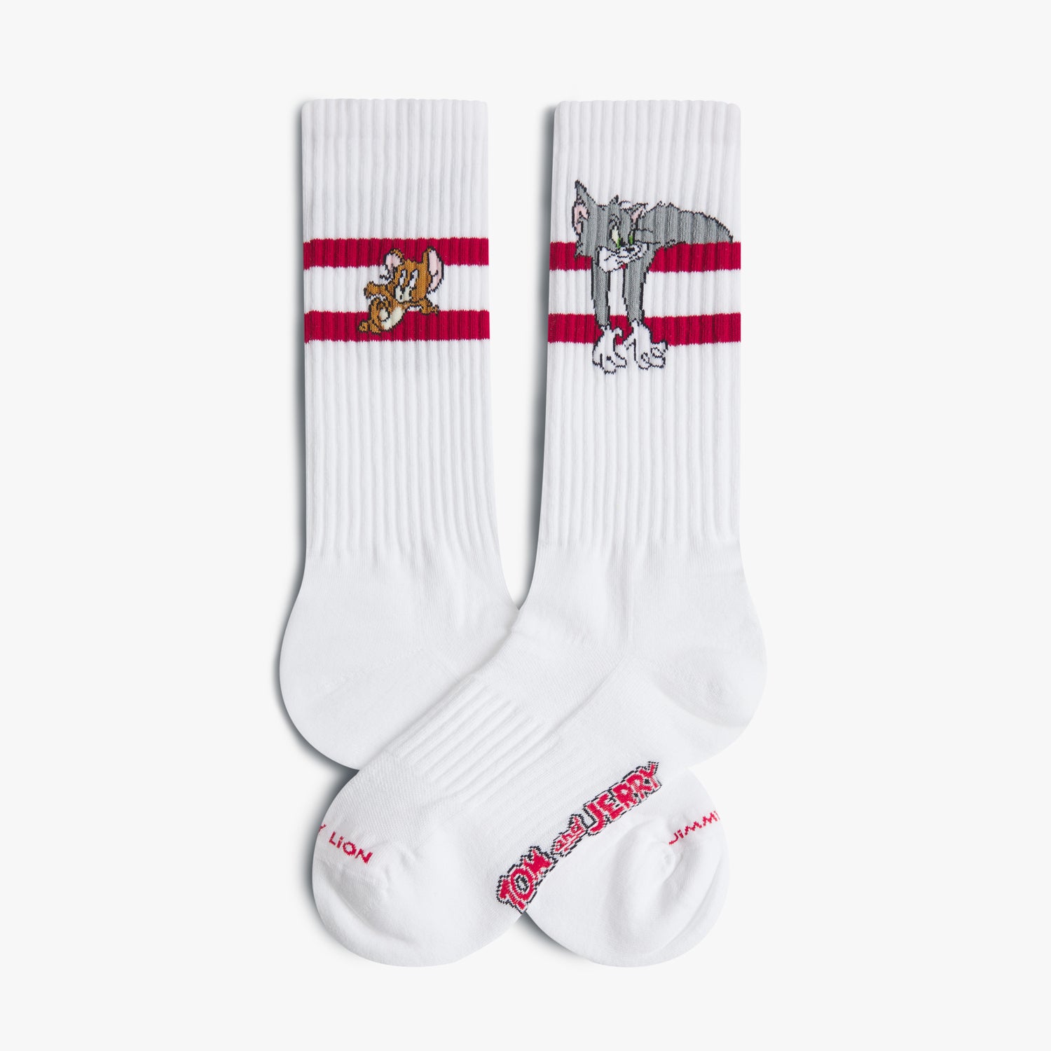 Athletic Tom and Jerry Original Socks - White