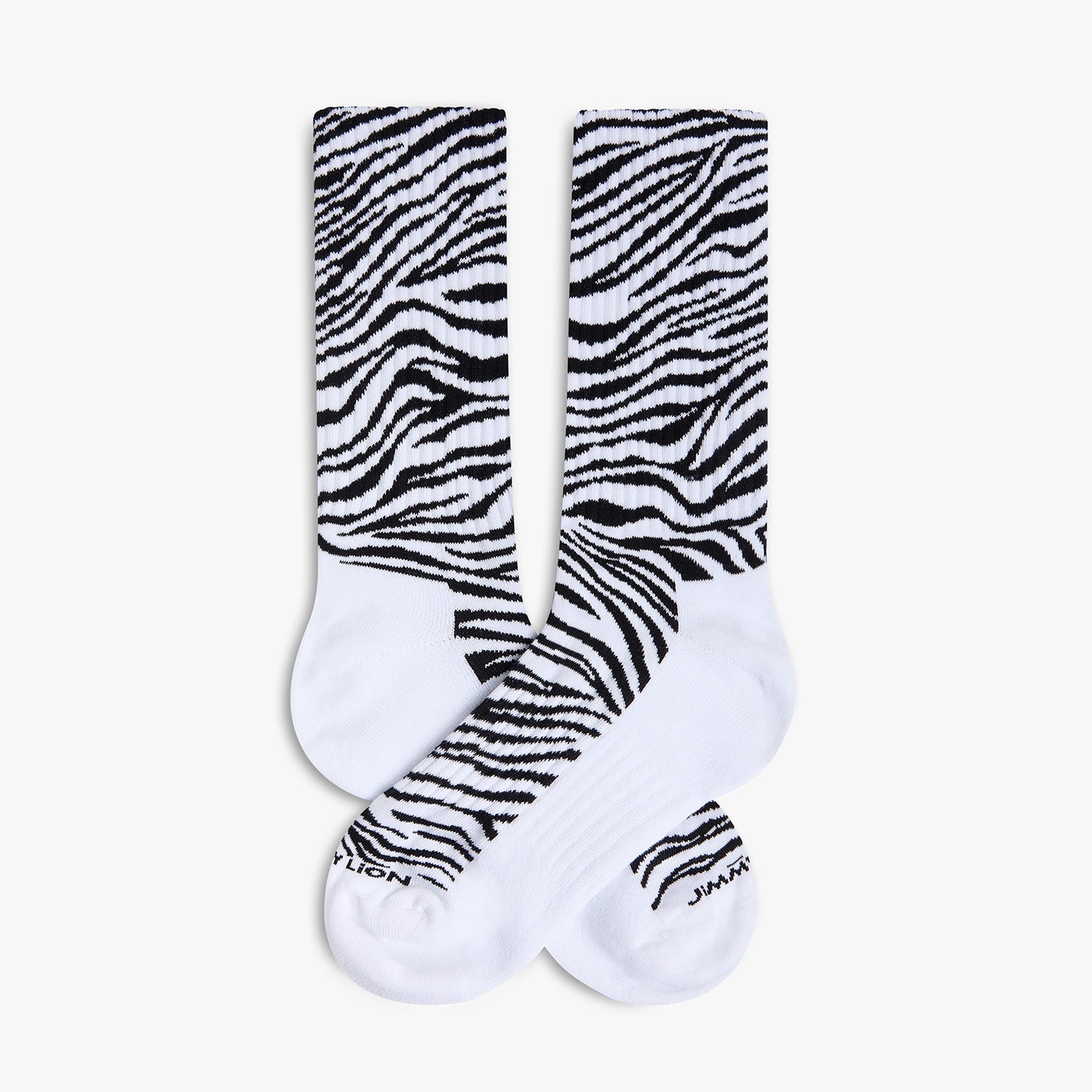 Athletic Zebra Print - White