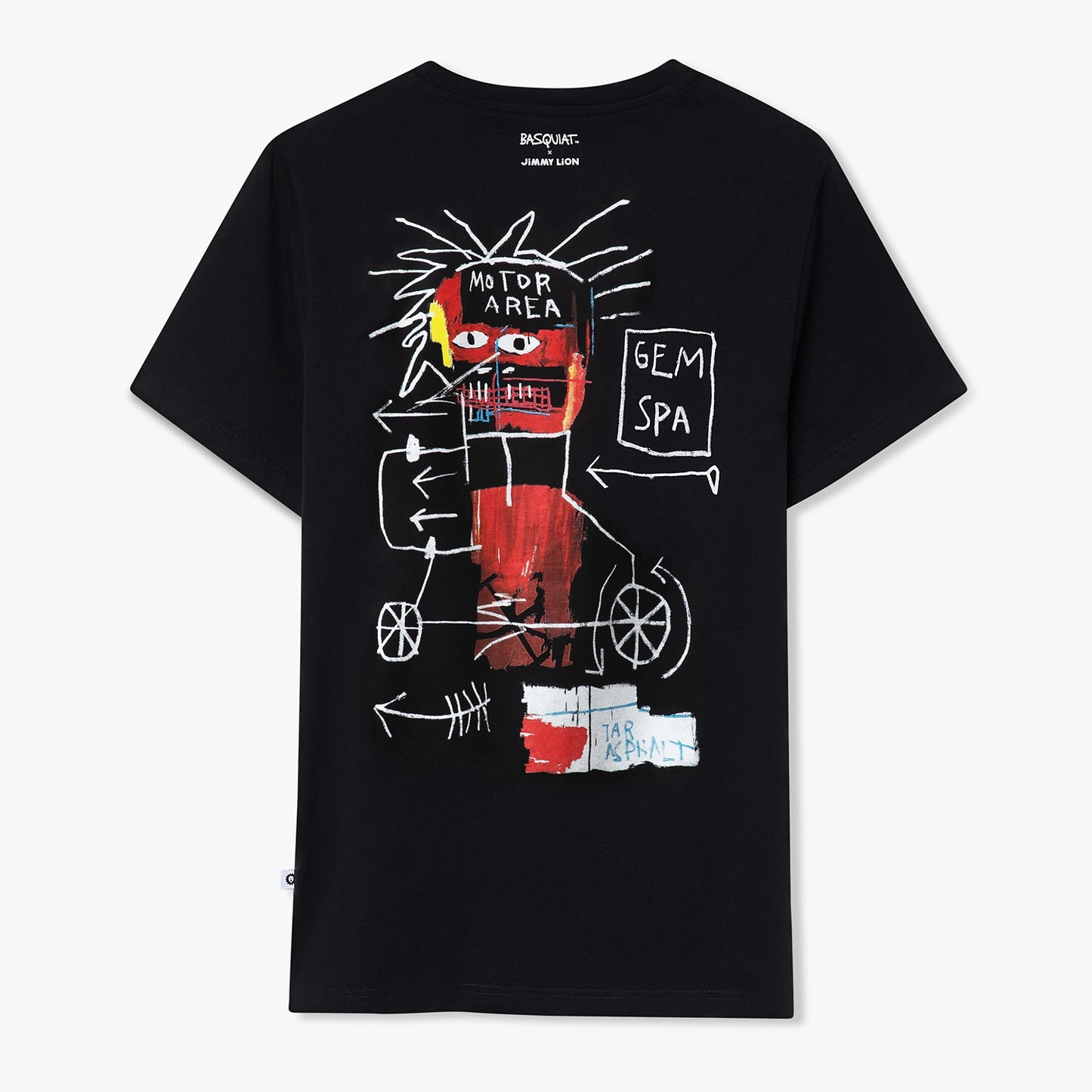 Basquiat Gem Spa Tee - Black