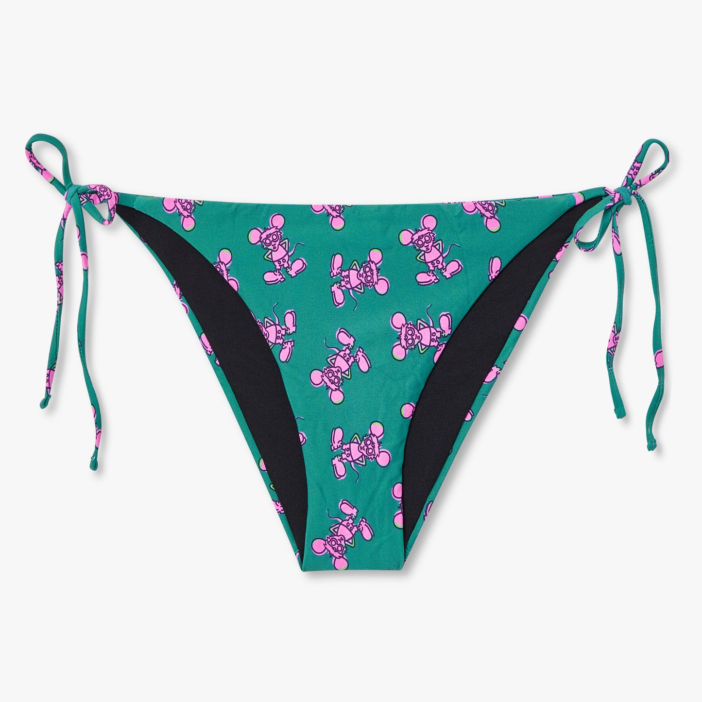 Keith Haring Andy Mouse Bikini Top - Green