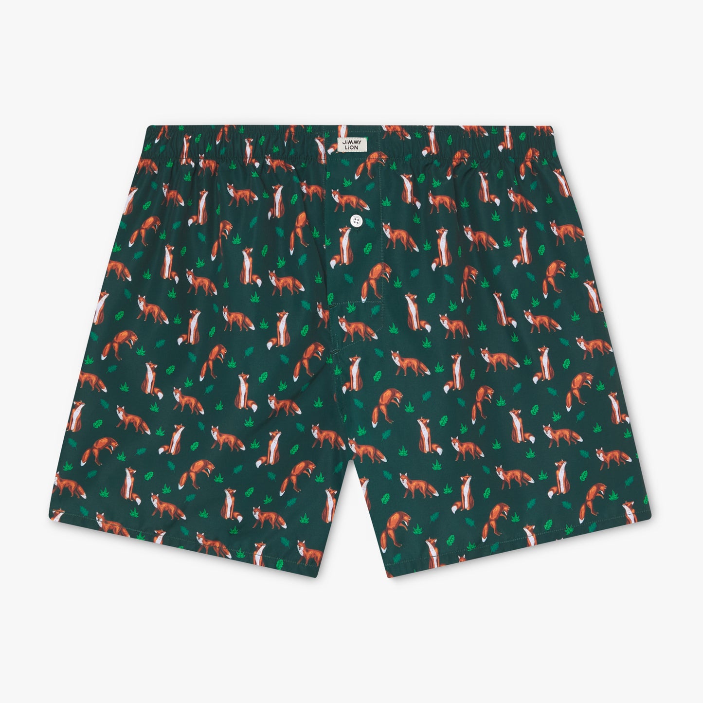 Dusk Fox Boxer Shorts - Green