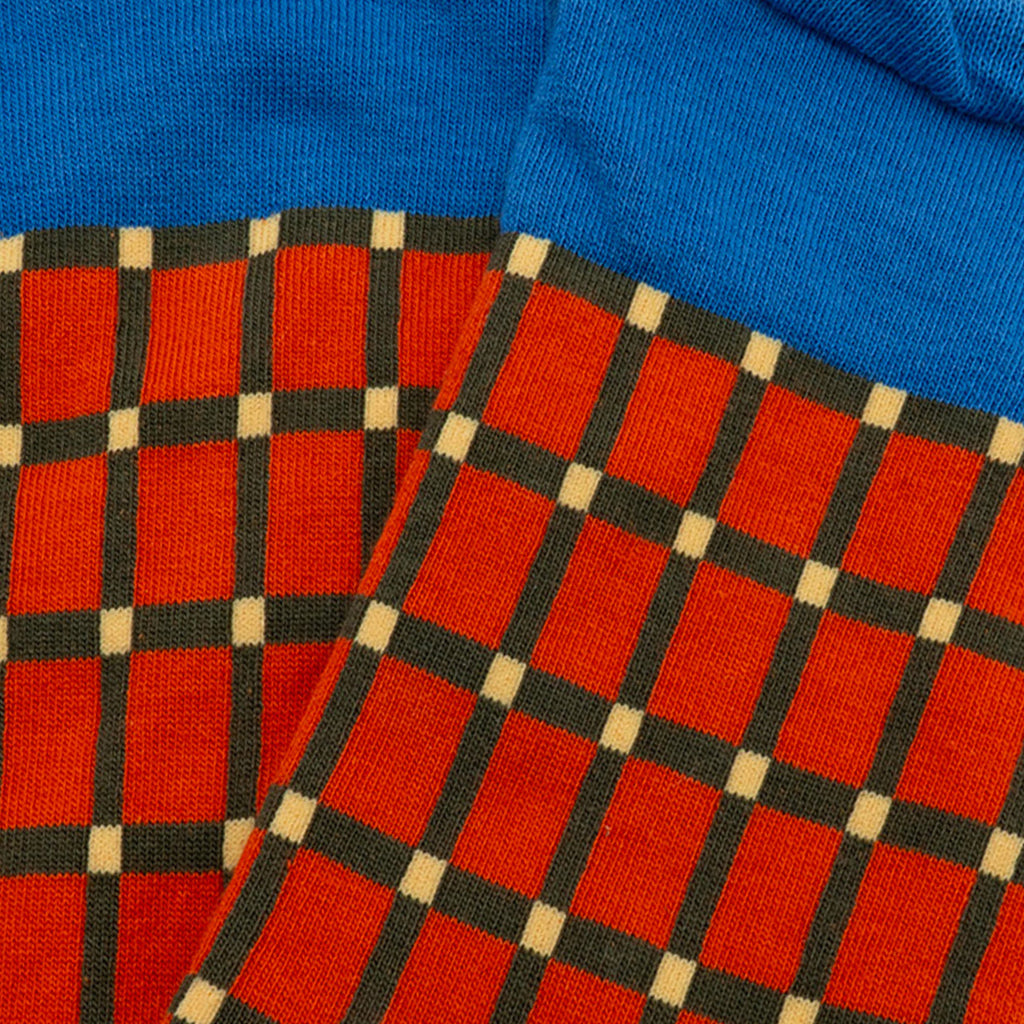 Evelina Kroon Orange Pattern - Orange Blue