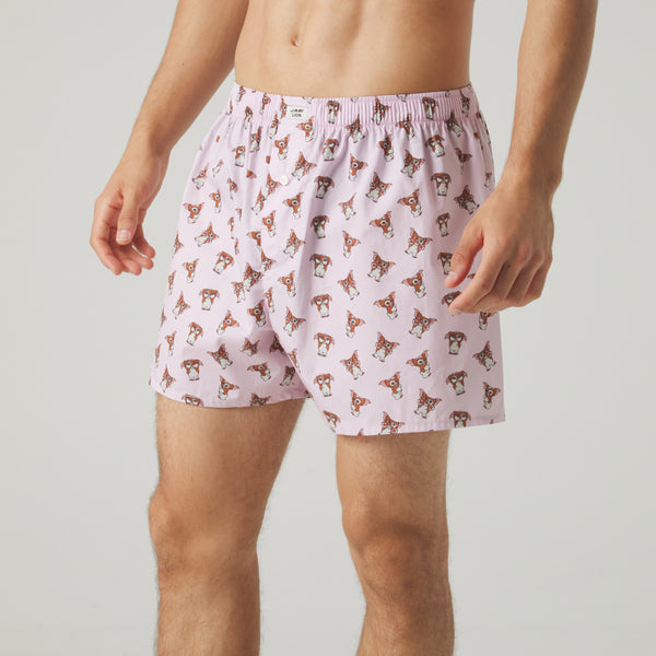 Gremlins Gizmo Boxer Shorts - Pink