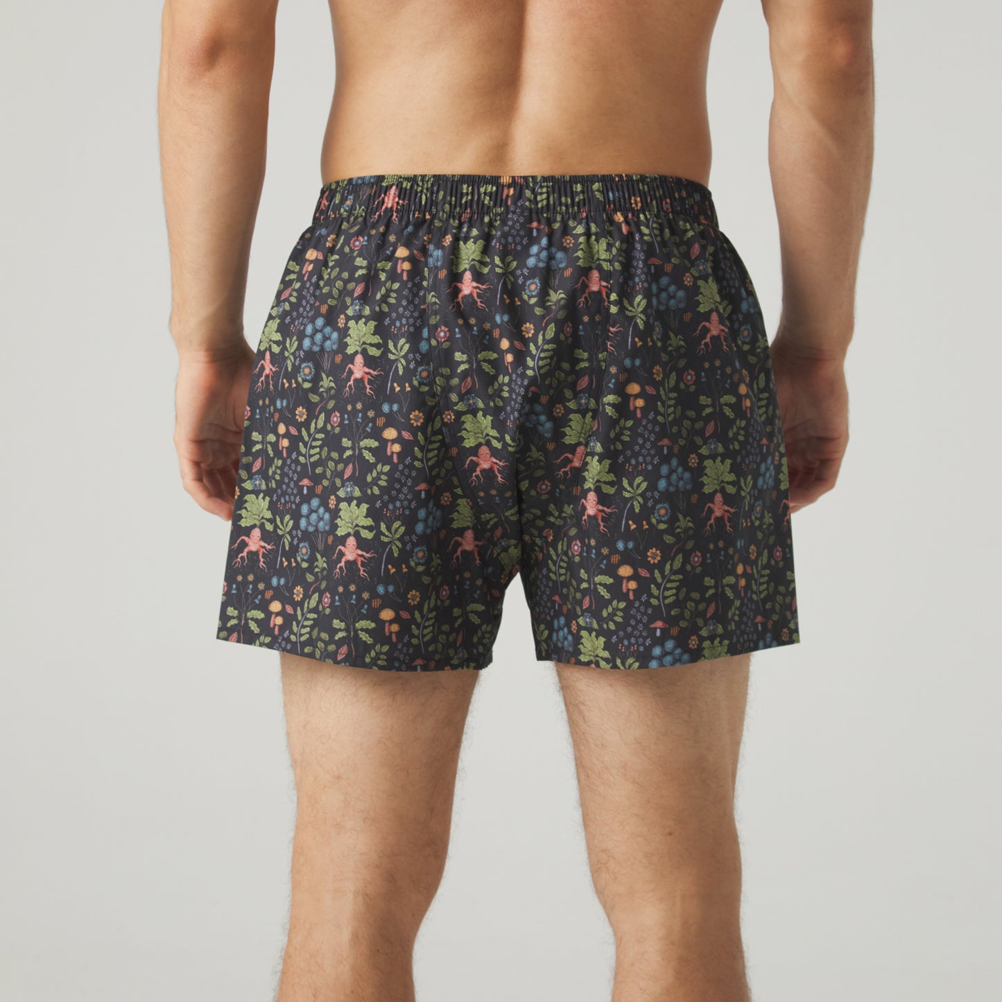 Harry Potter Herbology Boxer Shorts - Dark Gray