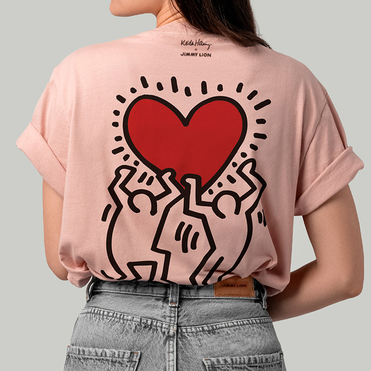 Heart Tee - Pink