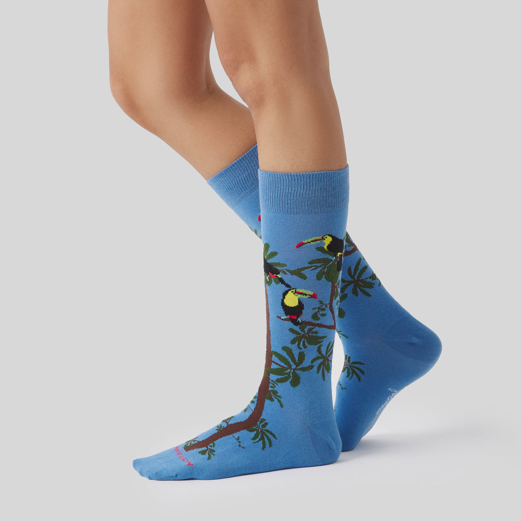 Pura Vida Rainbow Toucan - Azul Claro