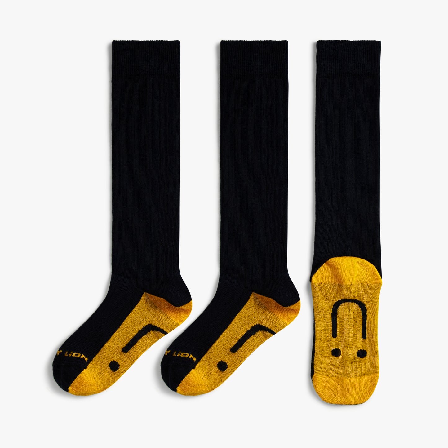 3 x KH Kids School Ribbed - Dark Blue