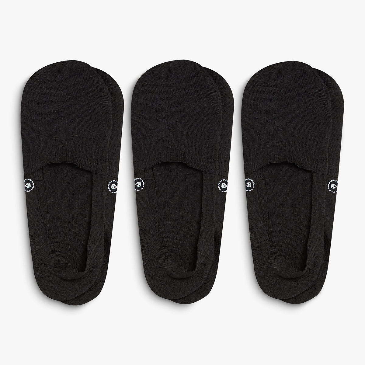 3 x No Show Essentials Second Skin - Black