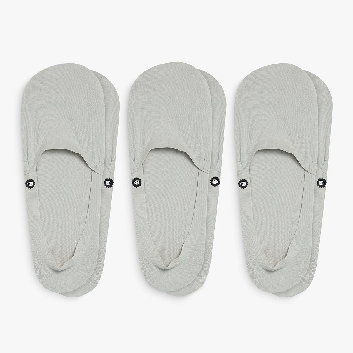 3 x No Show Essentials Second Skin - Grey