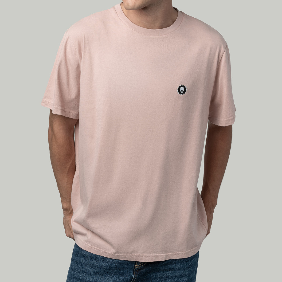 Lion Tee Essentials - Pink