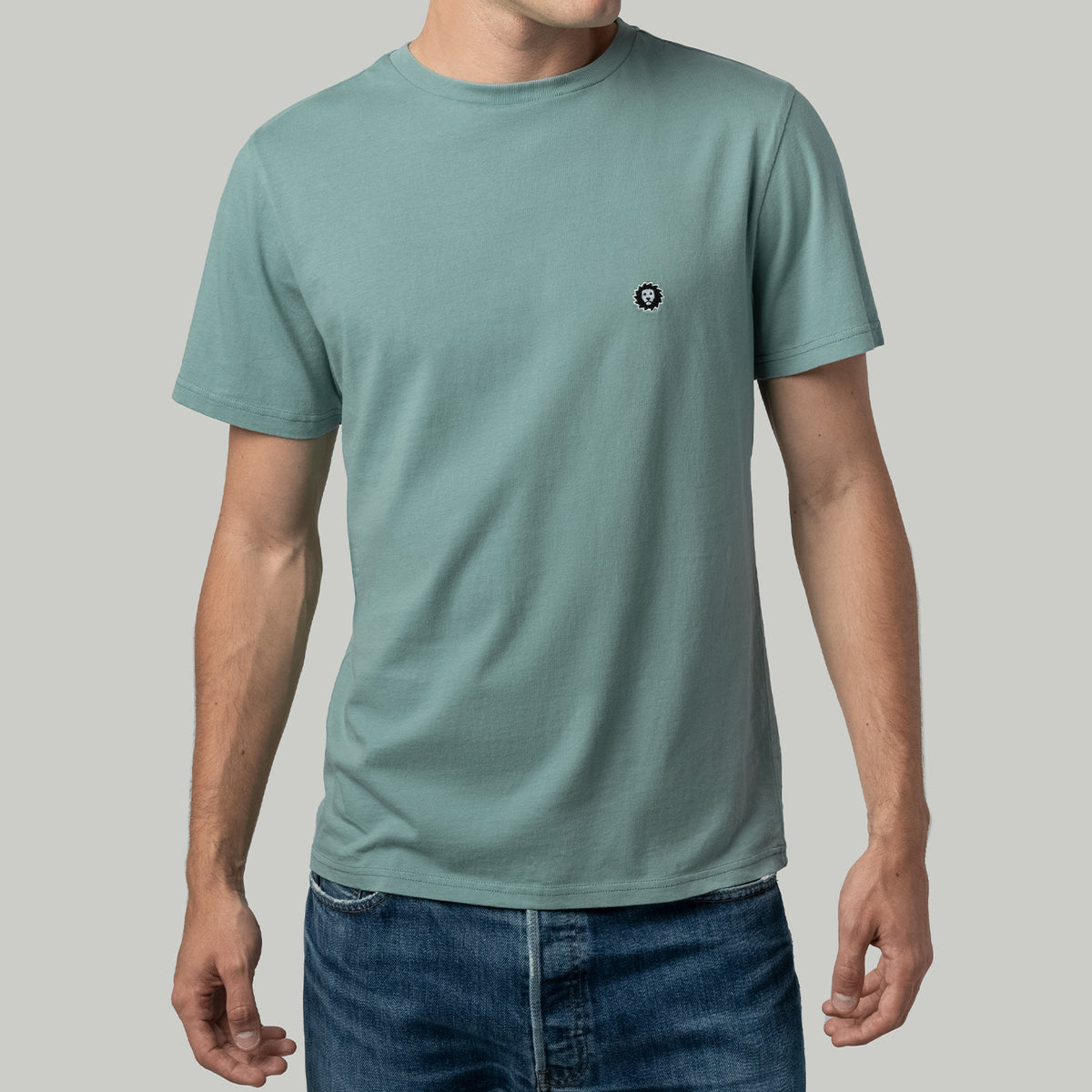 Lion Tee Essentials - Sage Green