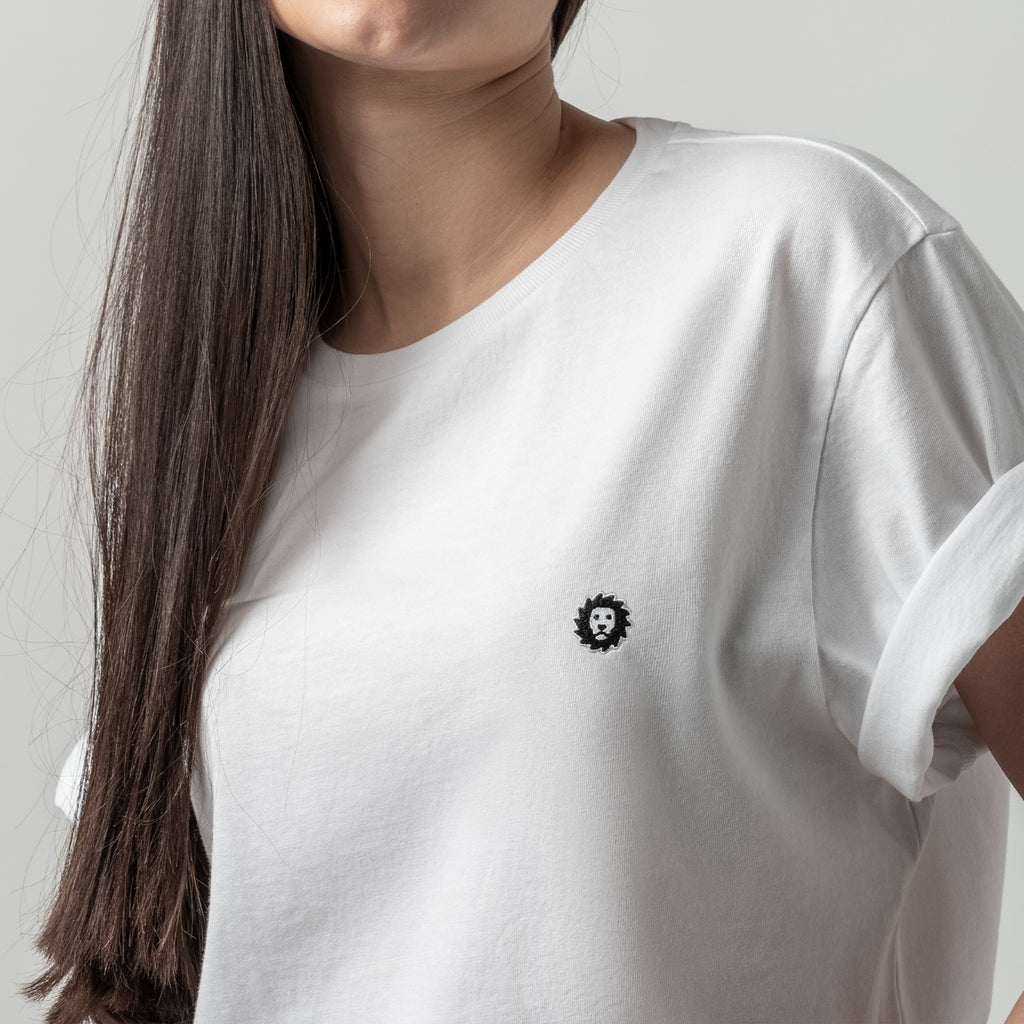 Lion Tee Essentials - White