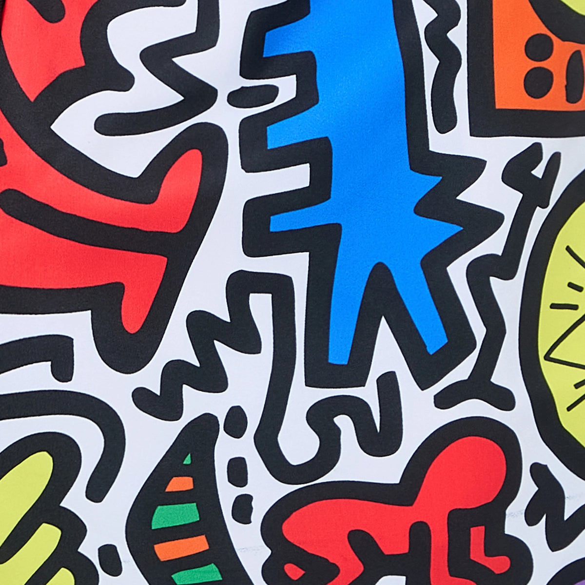 Keith Haring Pop Shop Tokyo Swim Shorts - White