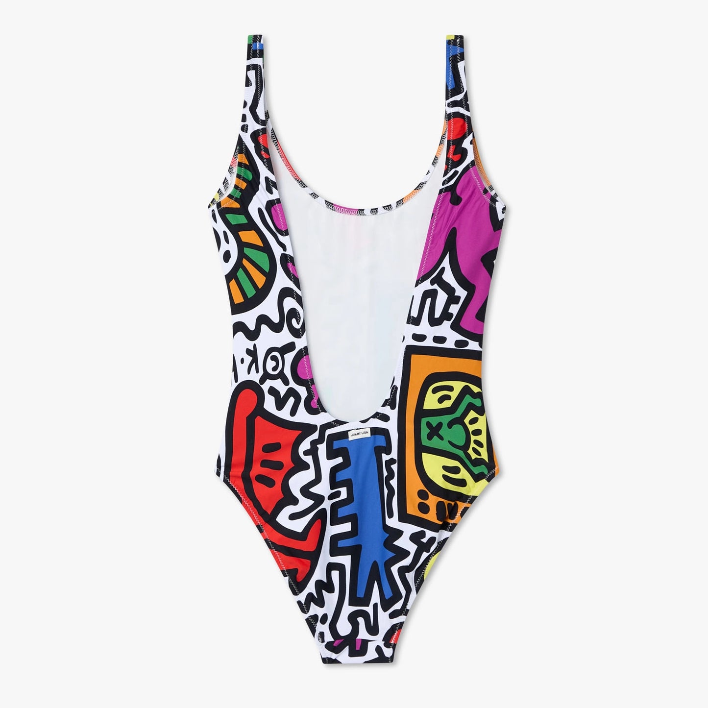 Keith Haring Pop Shop Tokyo Swimsuit - White