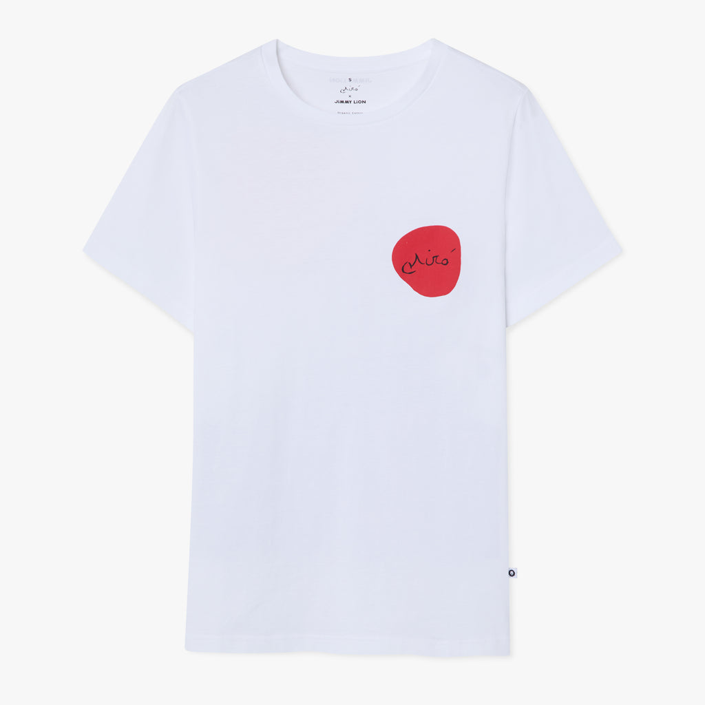 Miro Woman in Front of the Sun I Tee - Blanco