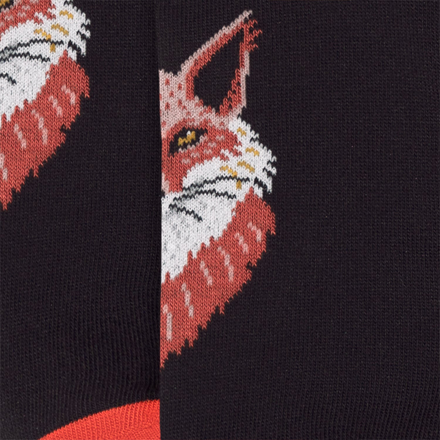 Ankle Fox Head - Black (3)