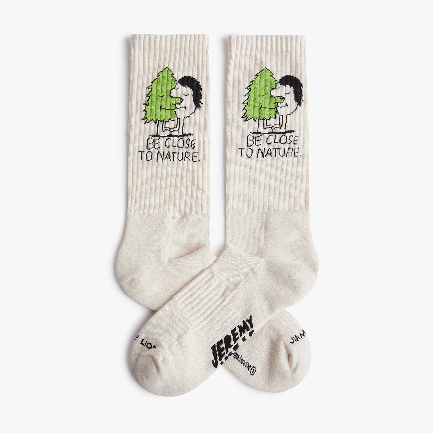 Jimmy Lion Socks, Mid-Calf, Unisex, Men's, Women's, Size Medium, Large, Tag