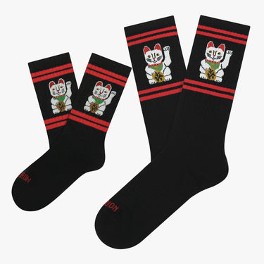 Athletic Lucky Cat Family Pack