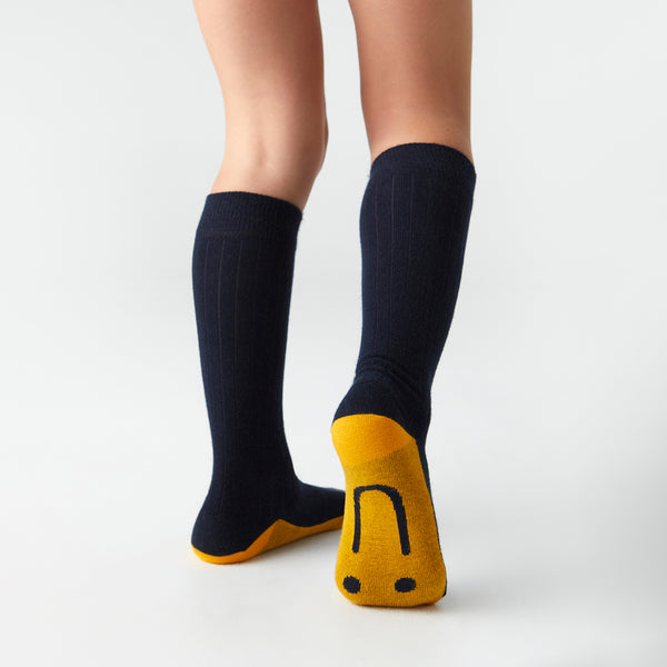 KH Kids School Ribbed - Dark Blue