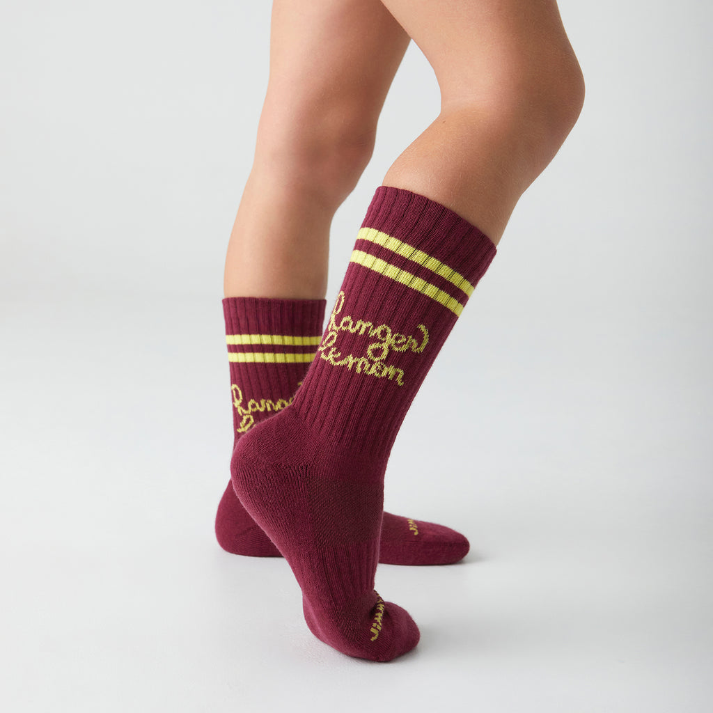 Kids Athletic Ranger Lemon - Dark Red (1)