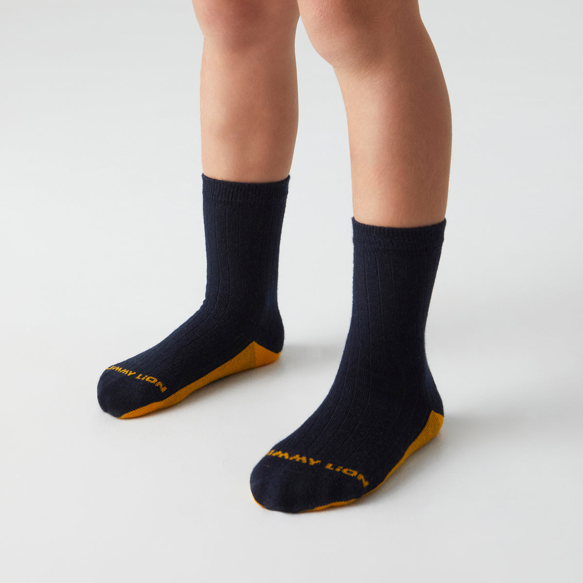 Kids School Ribbed - Dark Blue (2)