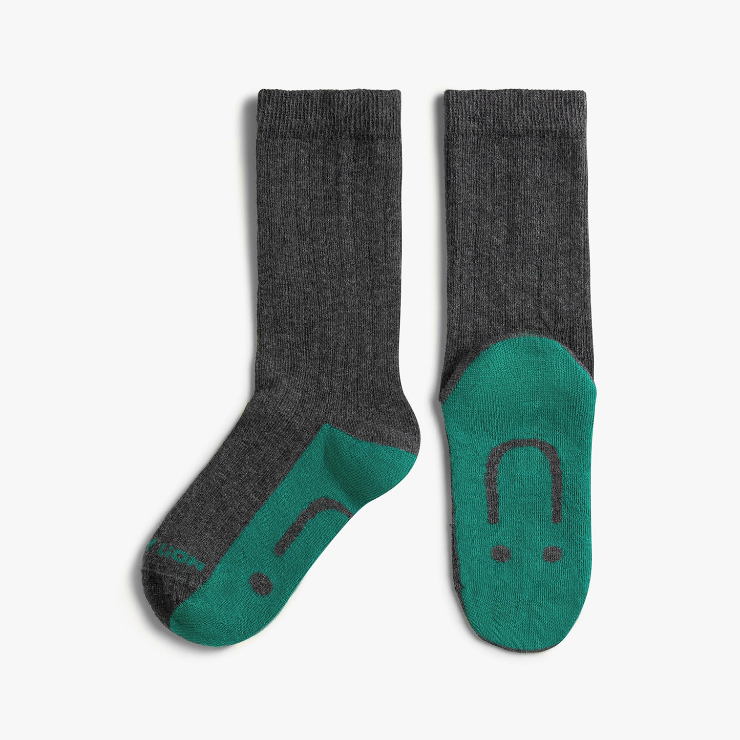 Kids School Ribbed - Grey