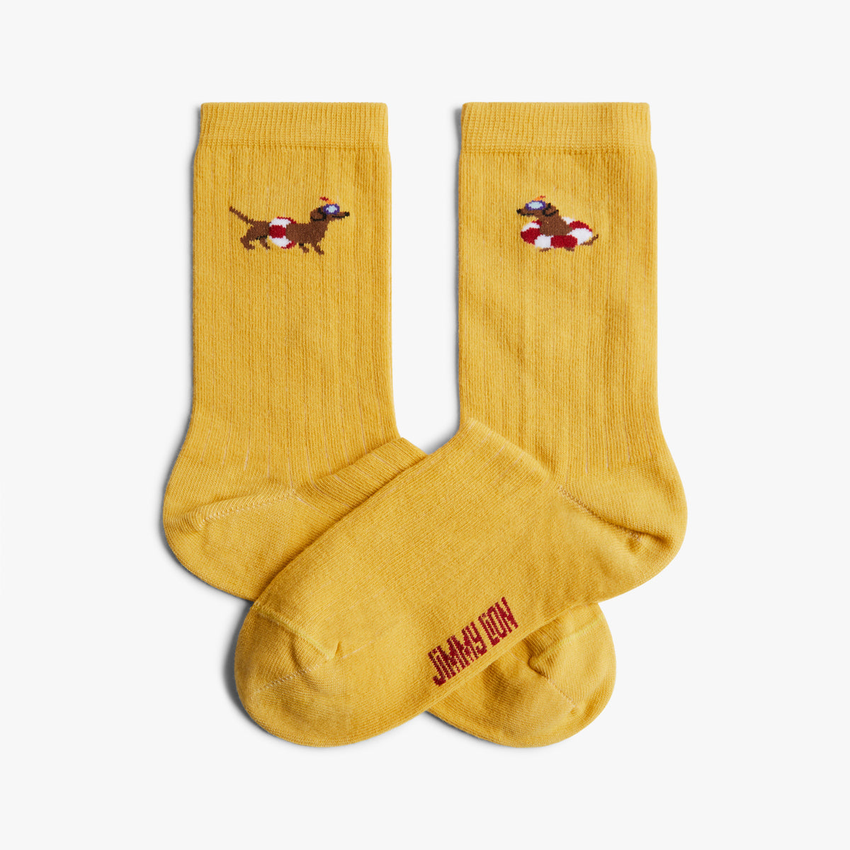Kids Ribbed Lifeguard Dog - Yellow