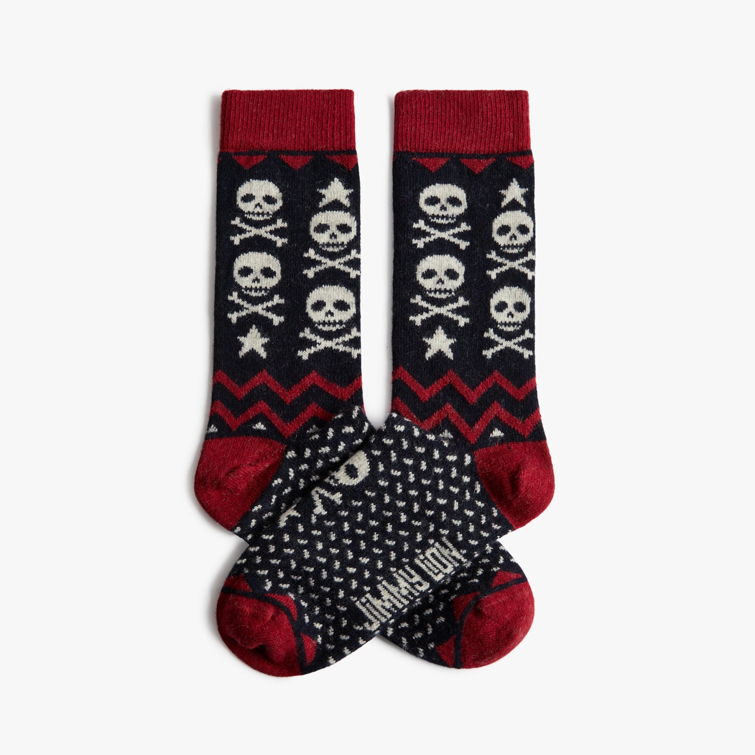 Winter Skulls - Dark Blue