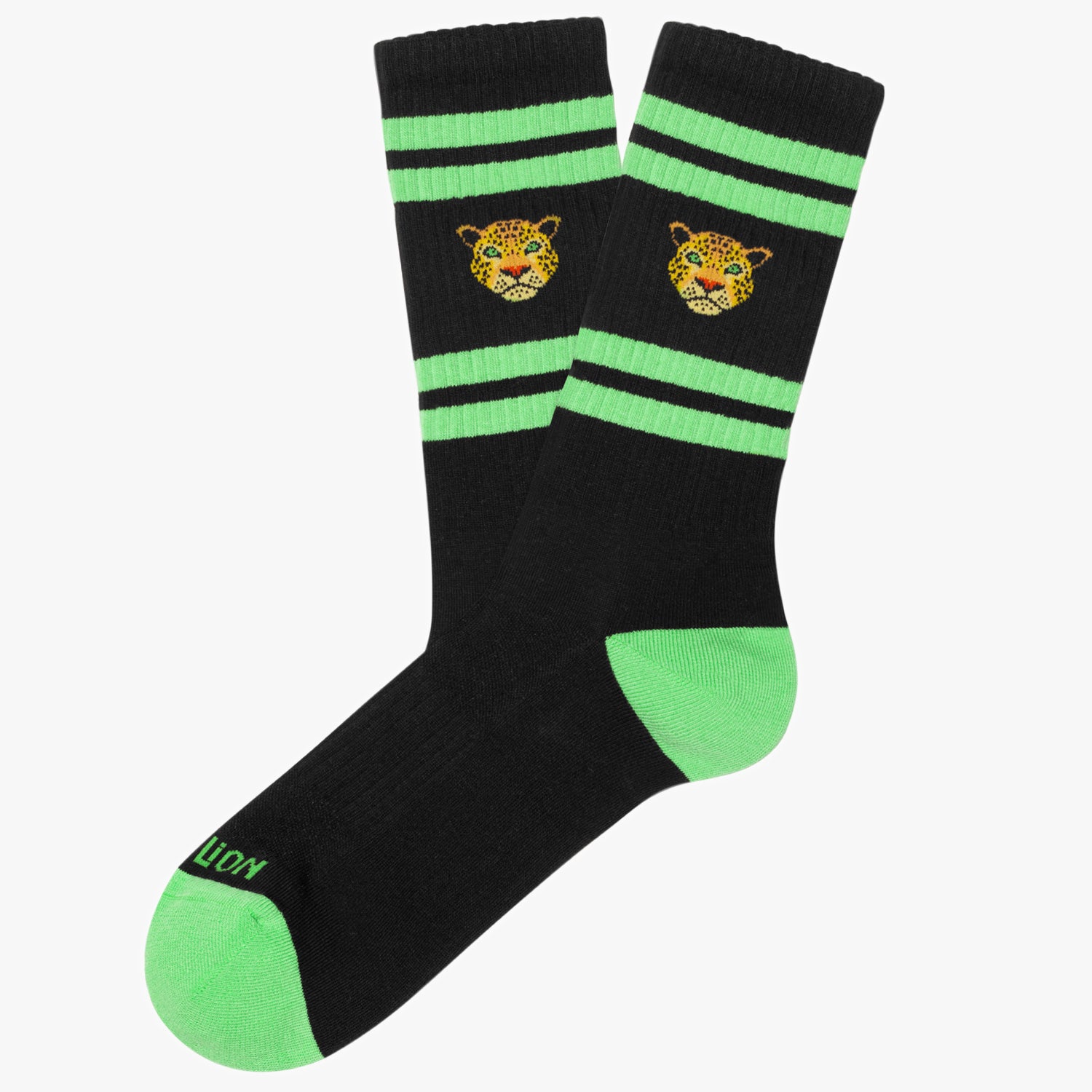 Athletic Leopard - Black