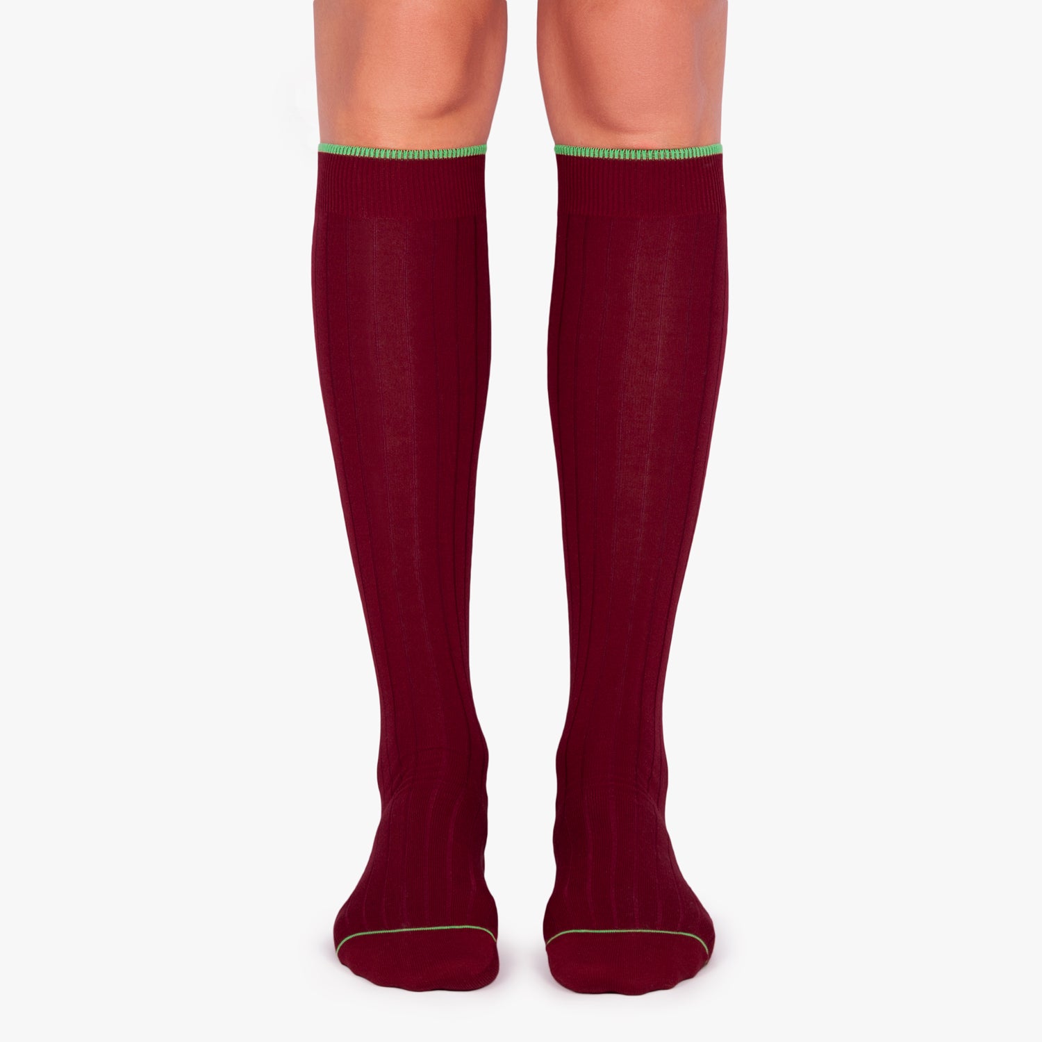 KH Ribbed - Dark Red (2)