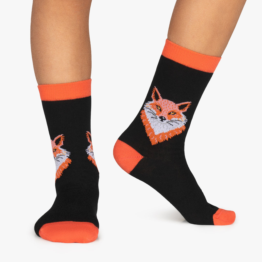 Kids Fox Head - Black (1)